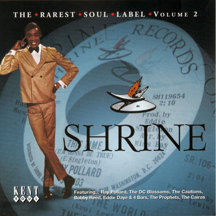 ジャマイカ7” Various Shrine Records Rare Soul Sides: Washington Dc 1965- LTDBOX021 Kent UK /00520 Shrine Records Rare Soul Sides: Washington DC 1965-1967 – 7